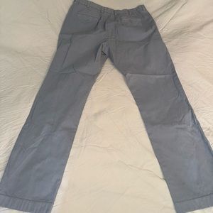 Vineyard Vines Men’s slim fit breaker pant. 40x32. Grey.